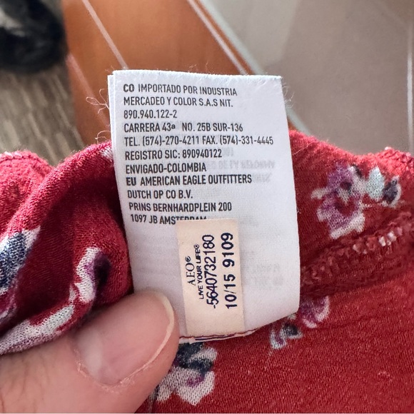 Sold
American Eagle Red Floral Dress - Picture 7 of 7